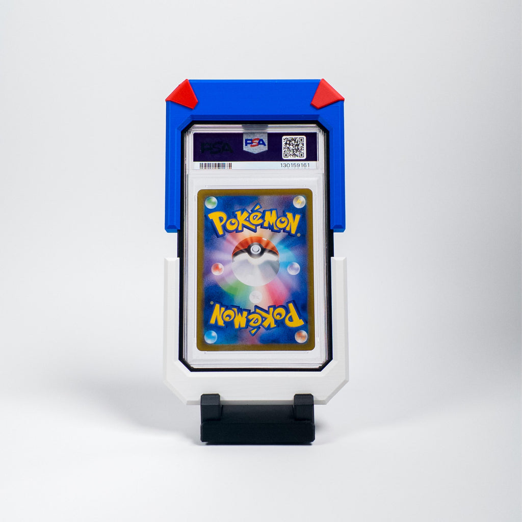 Pal Vault PSA Slab Blue Trading Card Case, Back Card Holder
