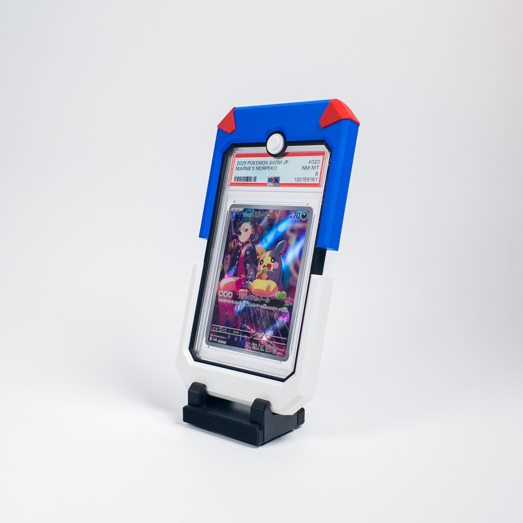 Pal Vault PSA Slab Blue Trading Card Case, Side Card Holder