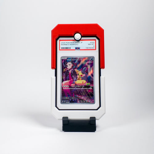 Pal Vault PSA Slab Red Trading Card Case, Front Card Holder