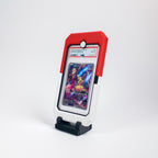 Pal Vault PSA Slab Red Trading Card Case, Side Card Holder