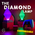 Sims Plumbob Desk Lamp, selection of colours for moods Gamer Room Decor
