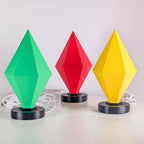 Sims Plumbob LED Lamp