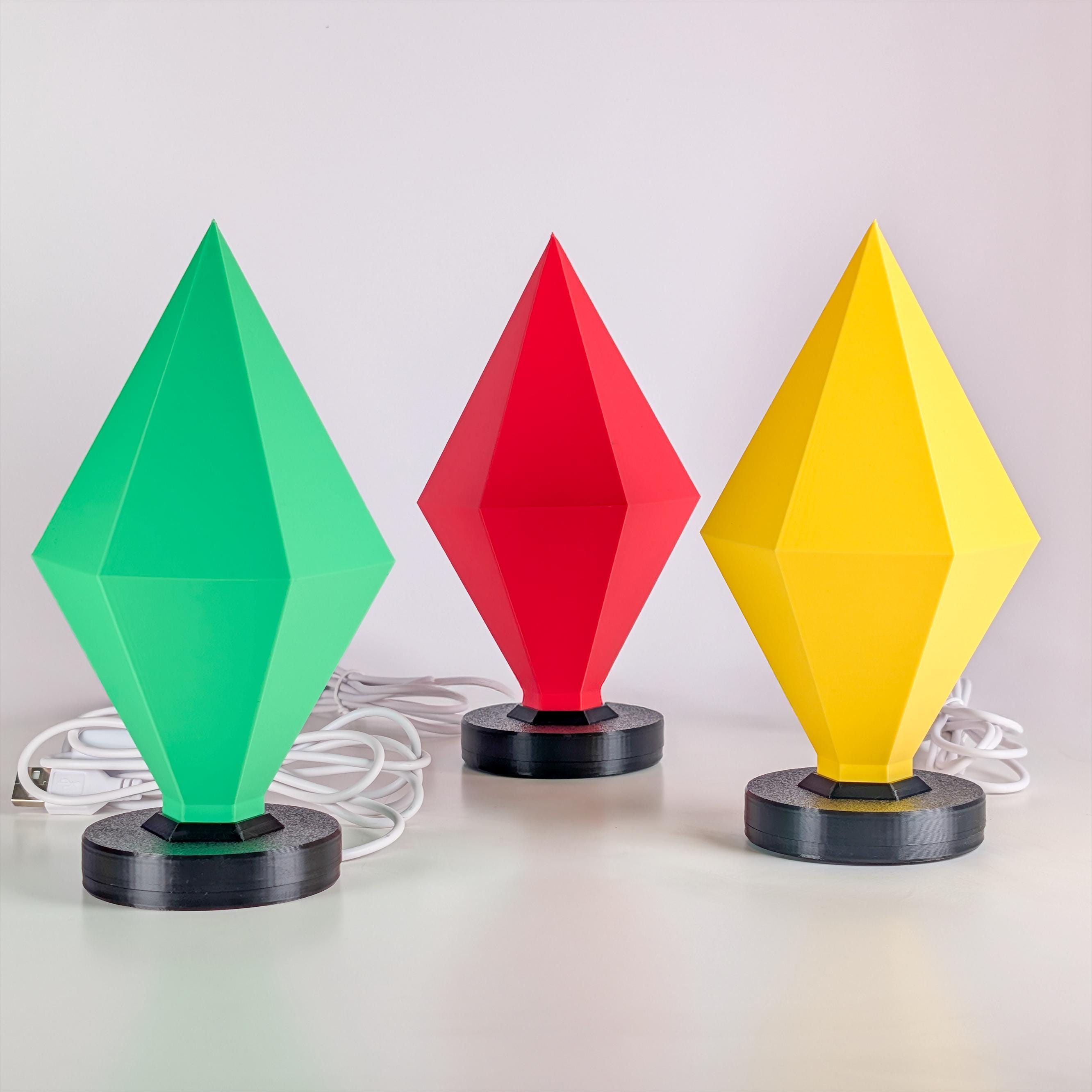 Sims Plumbob LED Lamp