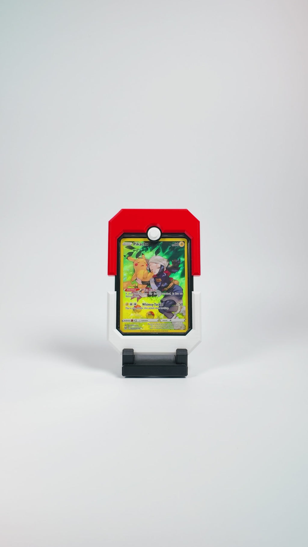 Pal Vault Classic Red Trading Card Case, Showcase Video Card Holder