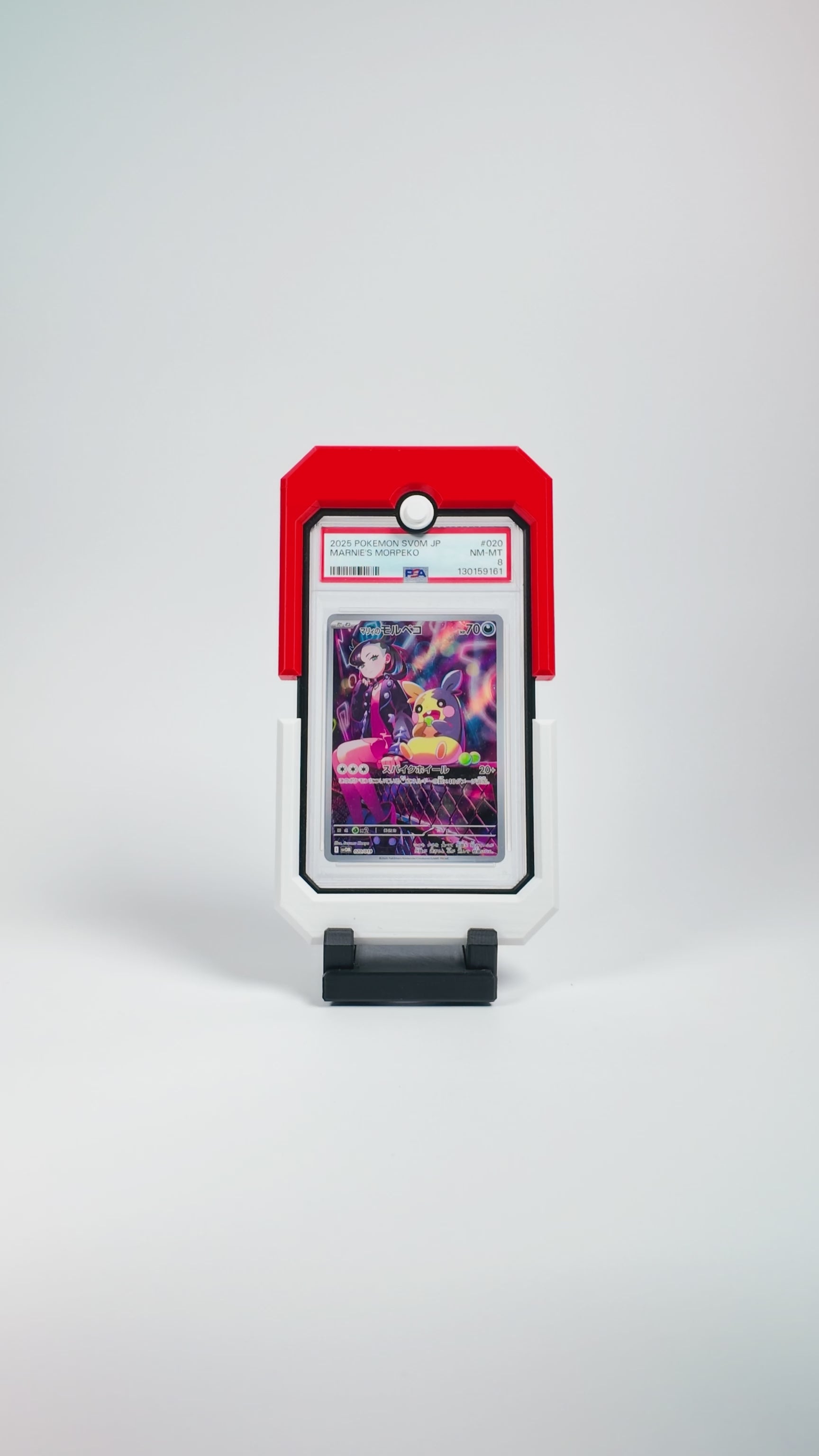 Pal Vault PSA Slab Red Trading Card Case, Video Demo Card Holder